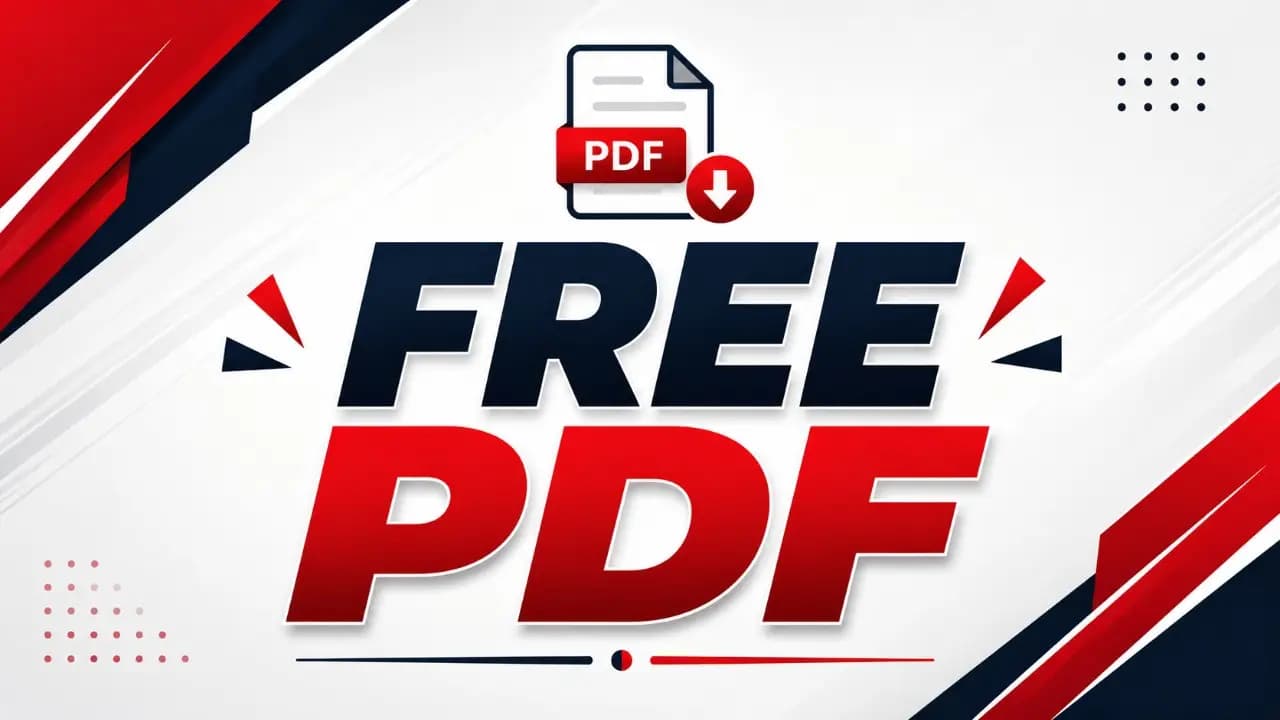 Free PDF category banner
